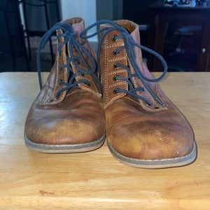 Mens brown booties